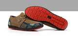 Khaki Plaid and Patchwork Shoes