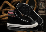 Ethnic Black Storm High Top Shoes